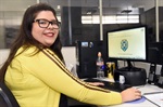 Samanta Caroline Calsa Targher, 26, cursa Direito e é estagiária do Departamento Jurídico