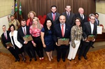 Encerramento da Semana Jurídica, no salão nobre da Câmara, teve palestra e homenagem a advogados