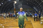 Cerimônia de abertura foi realizada no Ginásio Municipal "Waldemar Blatkauskas"