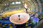Cerimônia de abertura foi realizada no Ginásio Municipal "Waldemar Blatkauskas"