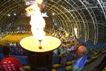 Cerimônia de abertura foi realizada no Ginásio Municipal "Waldemar Blatkauskas"