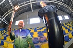Cerimônia de abertura foi realizada no Ginásio Municipal "Waldemar Blatkauskas"