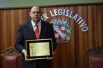 Paulo Henrique recebeu o título de "Cidadão Aguaiano"