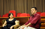 Bandeira mediou debate com portadoras de esclerose múltipla