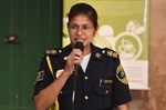 A comandante da Guarda Civil Municipal, Lucineide Aparecida Maciel Correa