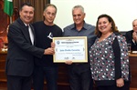 Solenidade recebeu apresentação da Corporação Musical União Operária