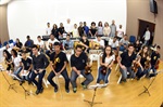 Entre apresentações musicais e palestra, secretário anunciou reformas de escolas