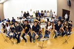 Entre apresentações musicais e palestra, secretário anunciou reformas de escolas