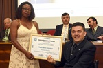 Salão nobre da Câmara recebeu a solenidade, na noite desta terça-feira