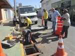 Gilmar Rotta acompanha os trabalhos da Secretaria de Obras