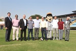Estádio Barão da Serra Negra recebeu, nesta terça-feira, autoridades para comemorar a marca de 10 mil crianças atendidas no projeto Clinica Hyundai de Futebol Infantil