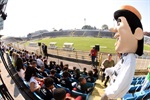 Estádio Barão da Serra Negra recebeu, nesta terça-feira, autoridades para comemorar a marca de 10 mil crianças atendidas no projeto Clinica Hyundai de Futebol Infantil
