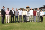 Estádio Barão da Serra Negra recebeu, nesta terça-feira, autoridades para comemorar a marca de 10 mil crianças atendidas no projeto Clinica Hyundai de Futebol Infantil
