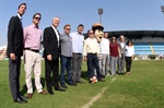 Estádio Barão da Serra Negra recebeu, nesta terça-feira, autoridades para comemorar a marca de 10 mil crianças atendidas no projeto Clinica Hyundai de Futebol Infantil