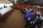 Anfiteatro do Centro Cívico recebeu a solenidade, de iniciativa de Maestro Jonson