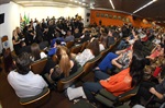 Anfiteatro do Centro Cívico recebeu a solenidade, de iniciativa de Maestro Jonson