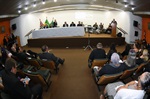 Anfiteatro do Centro Cívico recebeu a solenidade, de iniciativa de Maestro Jonson