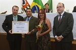 Anfiteatro do Centro Cívico recebeu a solenidade, de iniciativa de Maestro Jonson