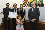 Anfiteatro do Centro Cívico recebeu a solenidade, de iniciativa de Maestro Jonson
