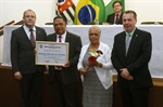 Anfiteatro do Centro Cívico recebeu a solenidade, de iniciativa de Maestro Jonson
