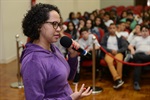 Mariane Pereira, funcionária do Departamento Legislativo.