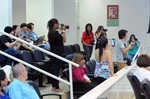 Estudantes realizam atividades de fotojornalismo na Câmara