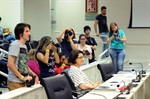 Estudantes realizam atividades de fotojornalismo na Câmara