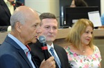 Antonio e e Elsa Magro estiveram na Câmara durante a 58ª reunião ordinária