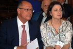 Nancy Thame participou do lançamento da EsalqShow, nesta terça-feira