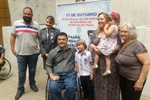 Bandeira participou de homenagem ao Dia do Policial Militar Portador de Deficiência Física, nesta sexta-feira