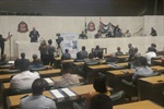 Bandeira participou de homenagem ao Dia do Policial Militar Portador de Deficiência Física, nesta sexta-feira