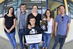 Câmara parabeniza aluno com deficiência visual em obra no Salãozinho