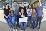 Câmara parabeniza aluno com deficiência visual em obra no Salãozinho