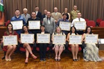 Solenidade homenageou dez trabalhadores do comércio de Piracicaba