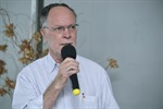 O prefeito Barjas Negri, durante o evento