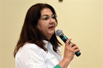 A gerente geral da Sicredi União em Piracicaba, Claudete Rodrigues, apresentou as vantagens do convênio