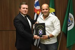  Trevisan homenageia atleta de Jiu-Jitsu