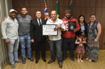  Trevisan homenageia atleta de Jiu-Jitsu