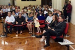 Hilda Gobbo recebeu o título de "Piracicabanus Praeclarus" em solenidade nesta terça-feira