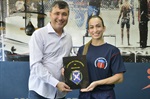 Natália Brozulatto recebe moção de aplausos pelo 10º título Brasileiro de Karatê