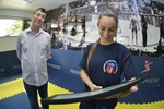 Natália Brozulatto recebe moção de aplausos pelo 10º título Brasileiro de Karatê