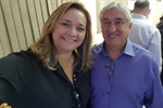 Coronel Adriana participou da posse do novo diretor da DRS-X