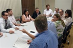 Encontro da Frente Pró-Saúde aconteceu na Sala de Reuniões Anexa à Presidência
