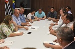 Encontro da Frente Pró-Saúde aconteceu na Sala de Reuniões Anexa à Presidência
