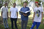 Entrega da homenagem aconteceu na manhã desta terça-feira, no parque da Rua do Porto