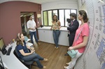 No primeiro dia, eles conheceram as dependências da Câmara de Vereadores de Piracicaba