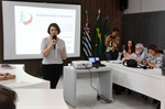 Nancy Thame, diretora da Escola do Legislativo, falou que é preciso pensar no território com um todo