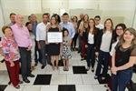Pedro Kawai parabeniza Gleyciane Frois de Morais