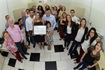 Pedro Kawai parabeniza Gleyciane Frois de Morais