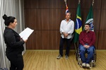 André Bandeira entregou a moção de aplausos em homenagem à Societá Italiana